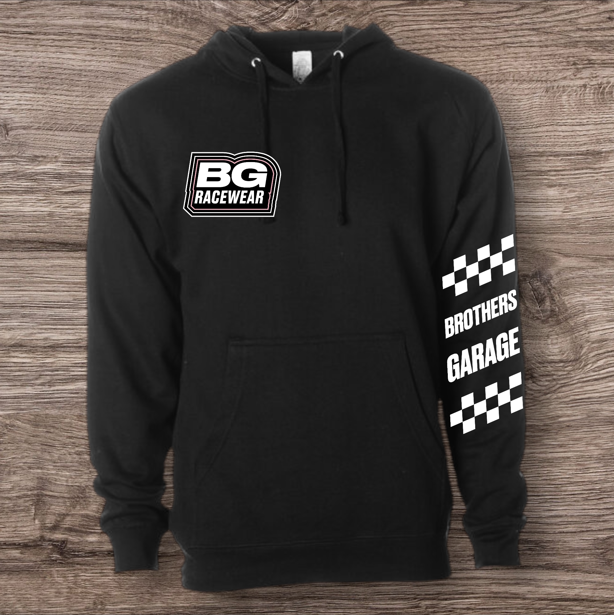 X Sakura Hoodie (black) - Image 2